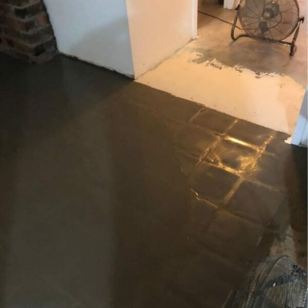 Self Levelling over tiles
